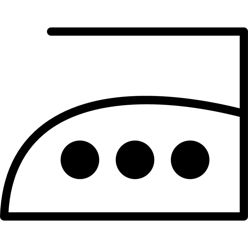 Iron Hot 200 Degrees Symbol 21819